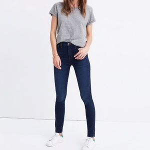 Madewell 10” High Riser Skinny Jeans 28 tall